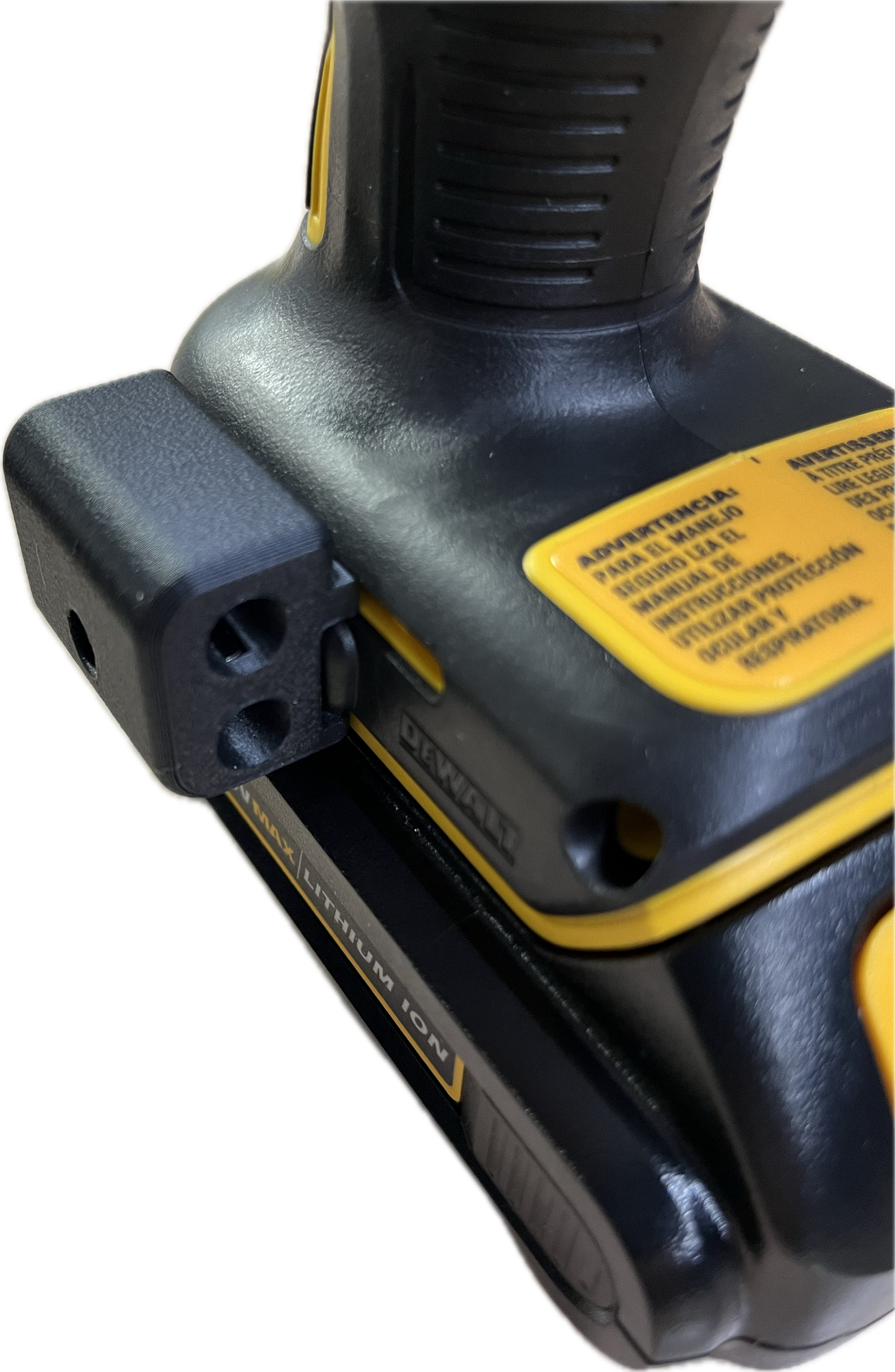 Carbon Fiber Plastic Bit Holders for 20v Dewalt drill/driver/impact. Magnetic.